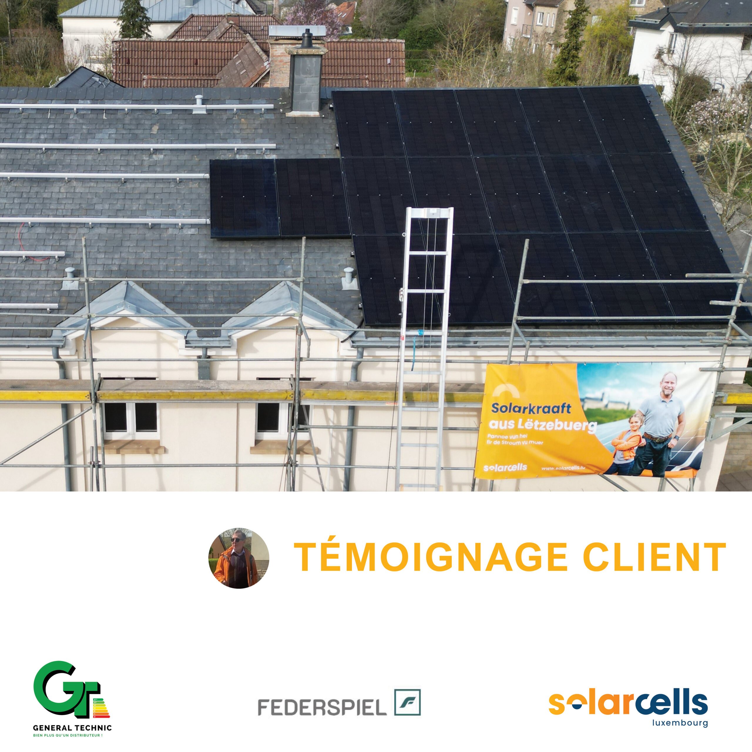 Post instagram temoignage solarcells federspiel
