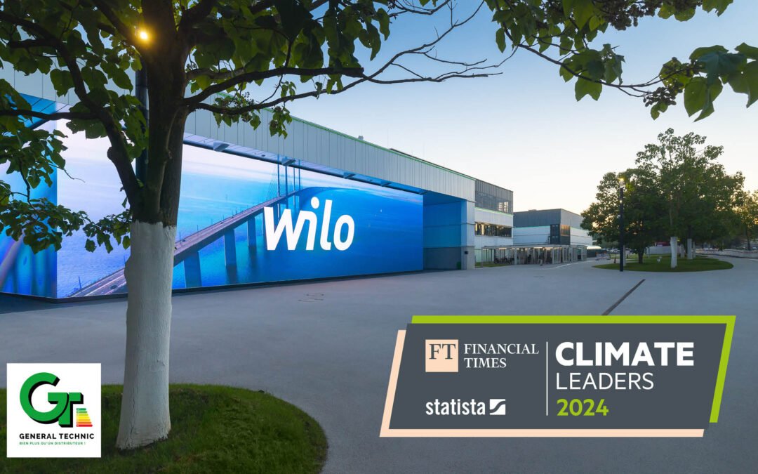 Wilo mène l’Europe en matière de protection climatique