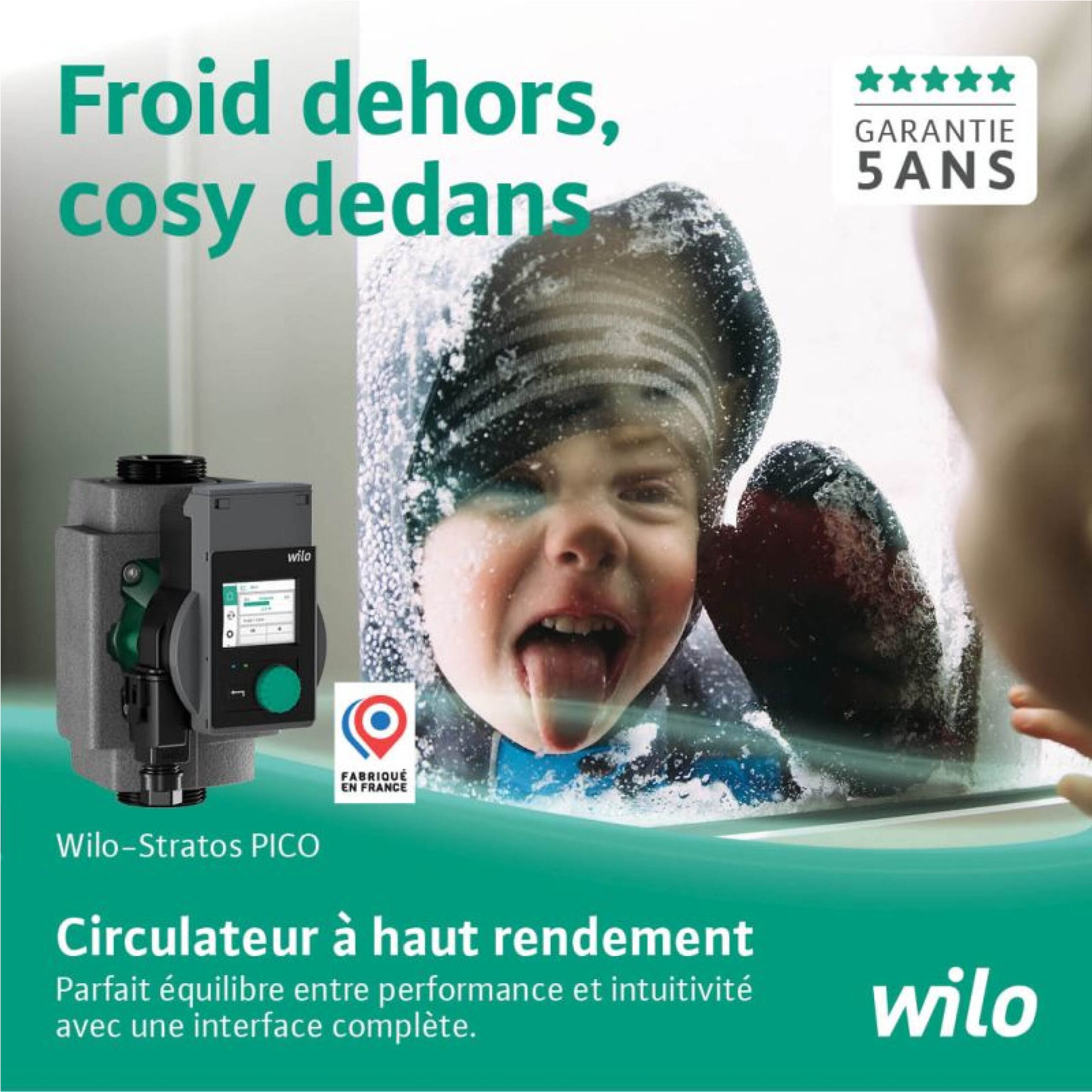 Wilo pompes General Technic post 012025 Photo Wilo General TEchnic maiusons unifamiliales luxembourg hvac gestion de l'eau B2B