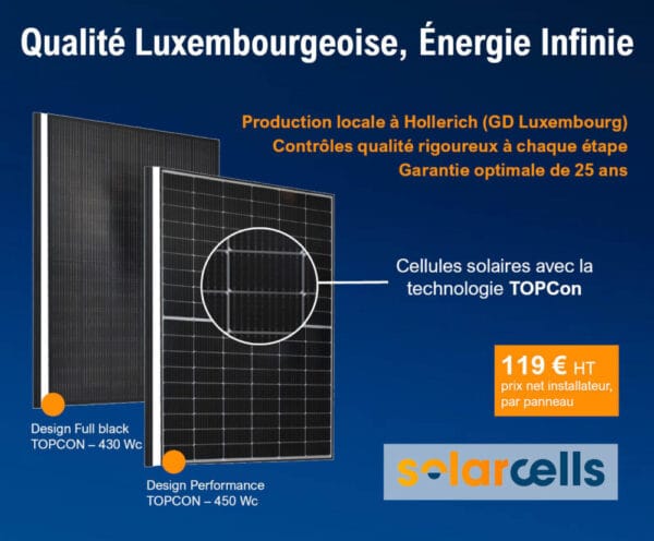 POST carre solarcells NEW generation avec prix